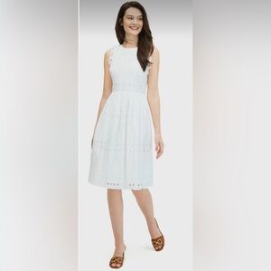 Kate Spade White Eyelet 100% Cotton Dress